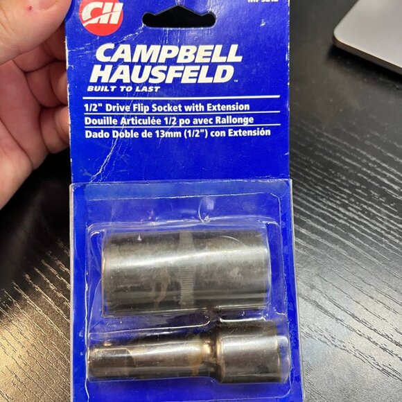 Used Campbell Hausfeld‎ Flip Socket with Extension 1/2” Drive MP3212 - Picture 1 of 4